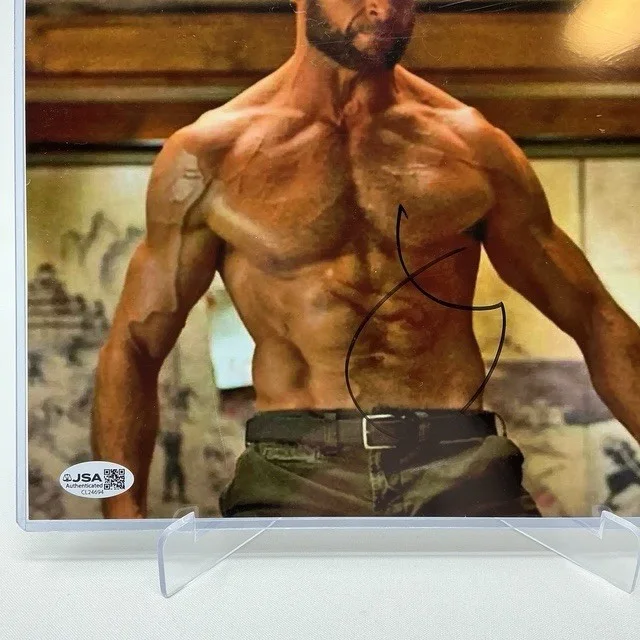 Hugh Jackman — Hugh Jackman Autographed X-MEN Wolverine Logan 8X10 Photograph JSA COA, изображение 2