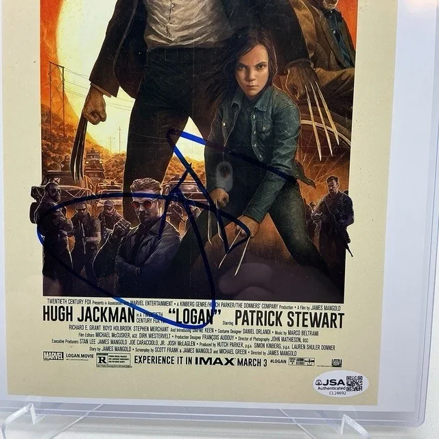 Hugh Jackman — Hugh Jackman Autographed X-MEN Wolverine Logan 8X10 Photograph JSA COA, изображение 2
