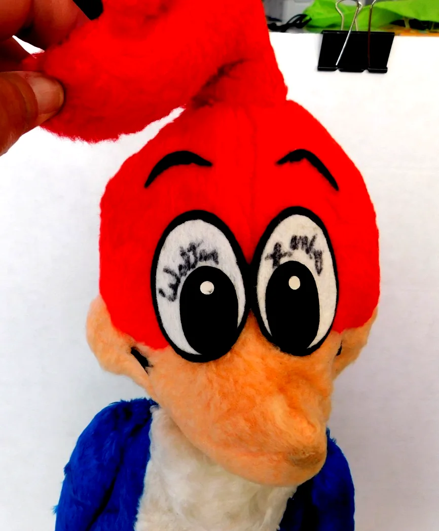 Woody Woodpecker 24" 1982 signed by WALTER LANTZ BR, изображение 3