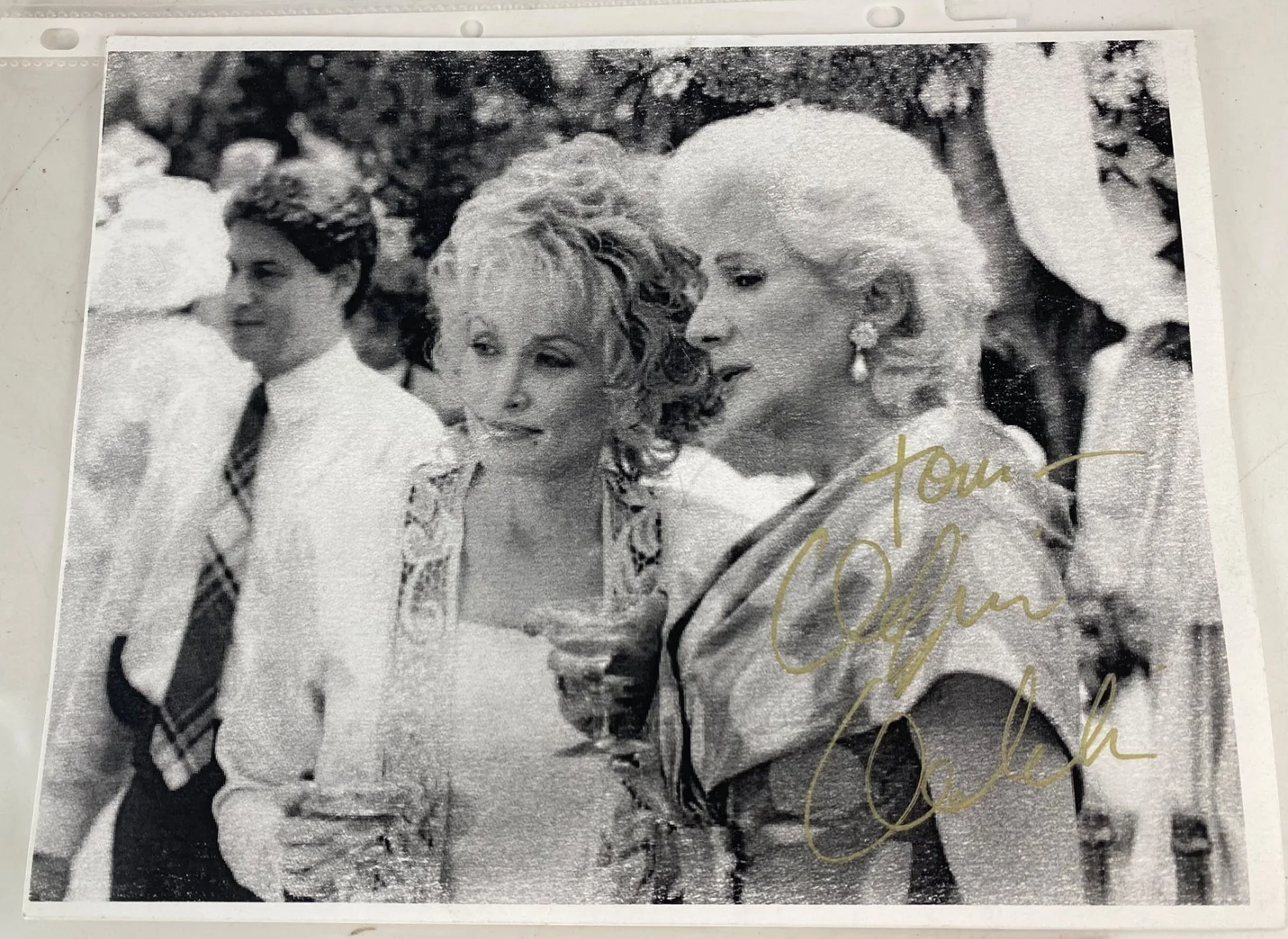 Olympia Dukakis — Signed Olympia Dukakis Steel Magnolias Print