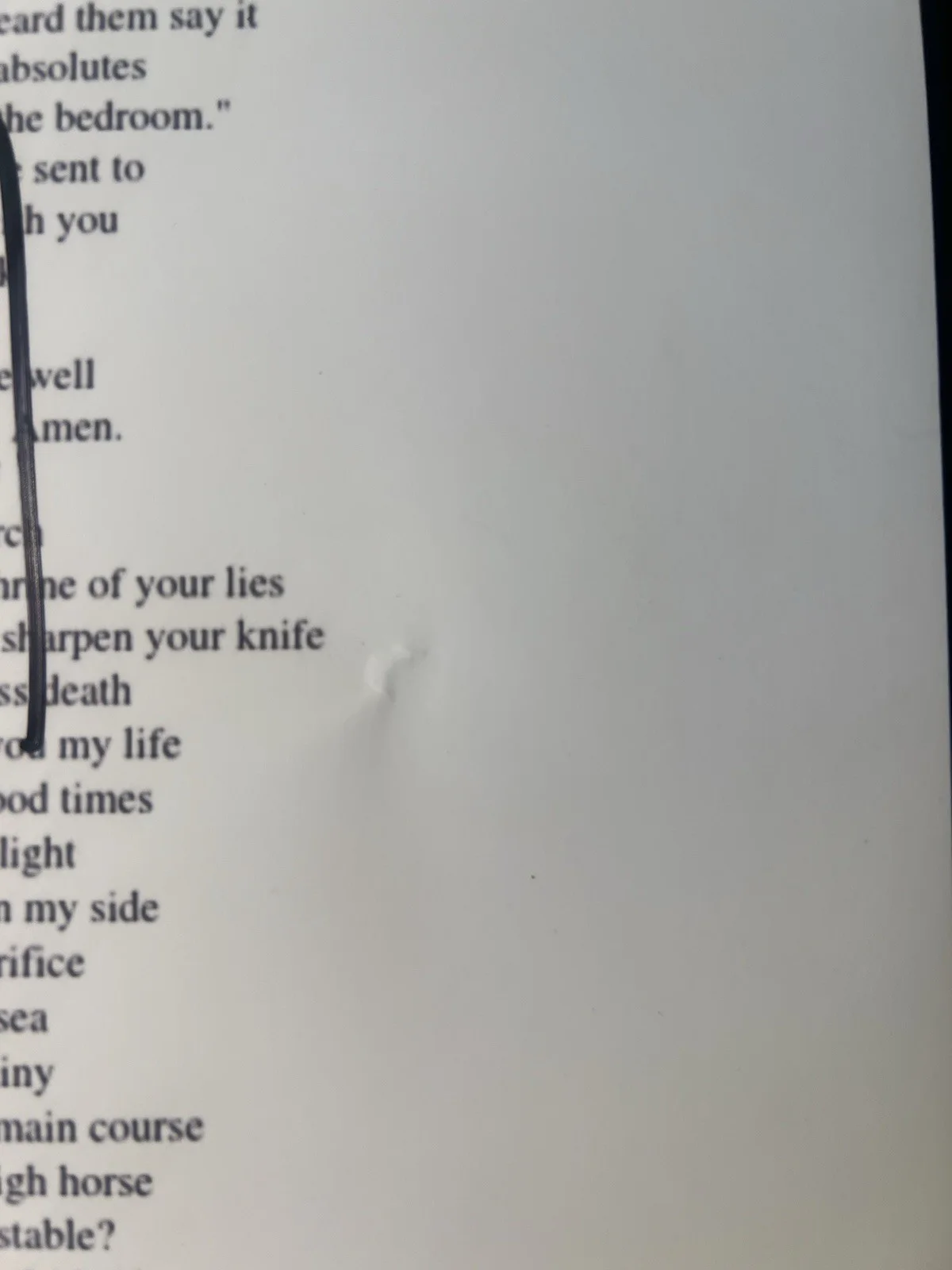 Hozier Signed ‘Take Me To Church’ Lyric Sheet with Photo Proof( Slight Damage), image 3