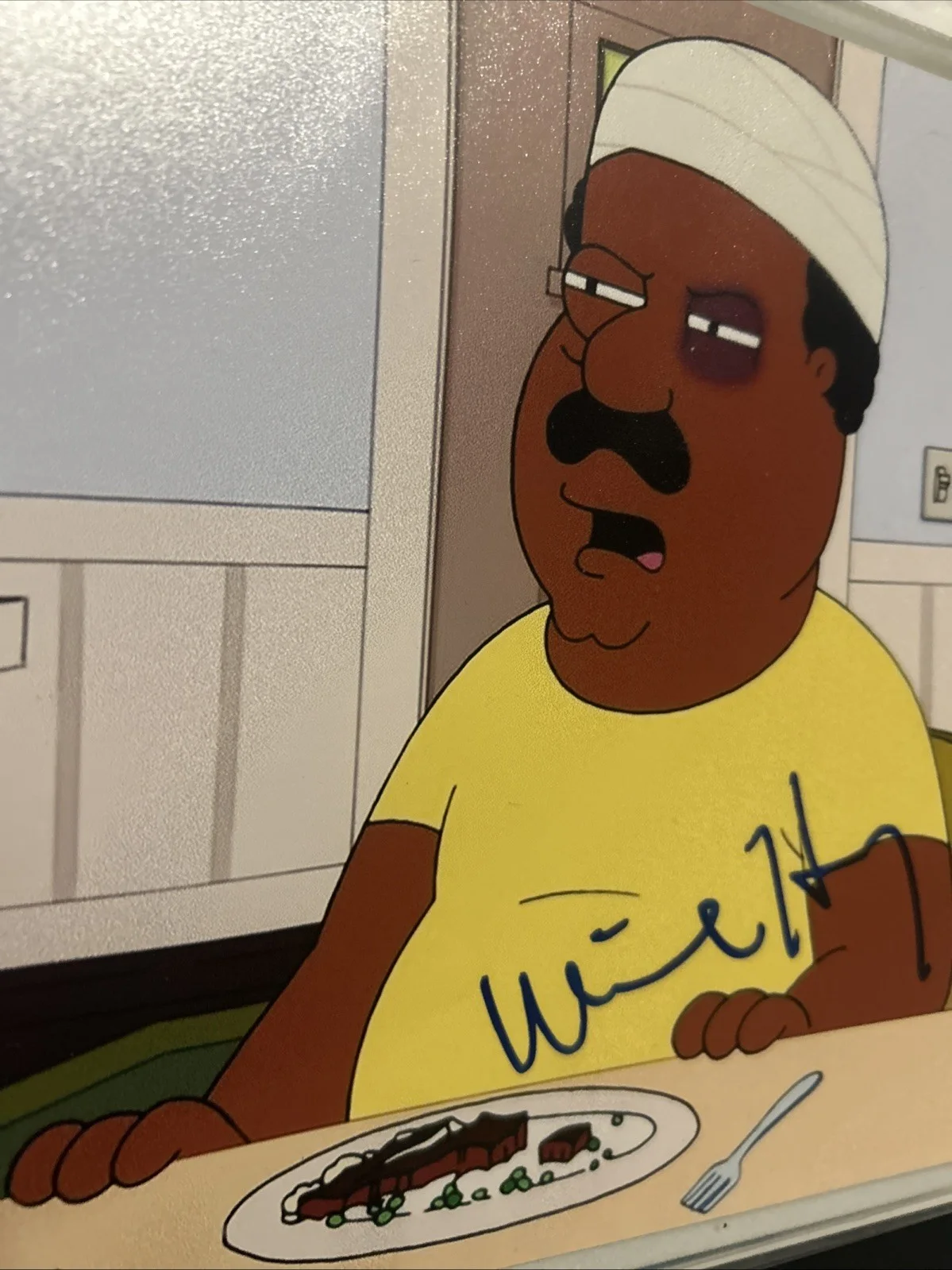 Mike Henry — Mike Henry Autographed 8 X 10 Color Photo Of Cleveland From The Cleveland Show, изображение 4