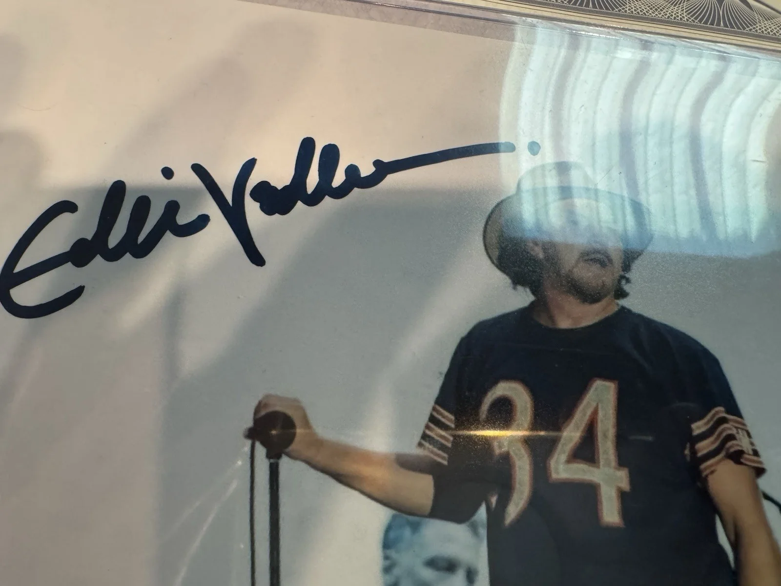 Eddie Vedder Signed PEARL JAM Original 8x10" Authentic Autographs with Dual COAs, image 4