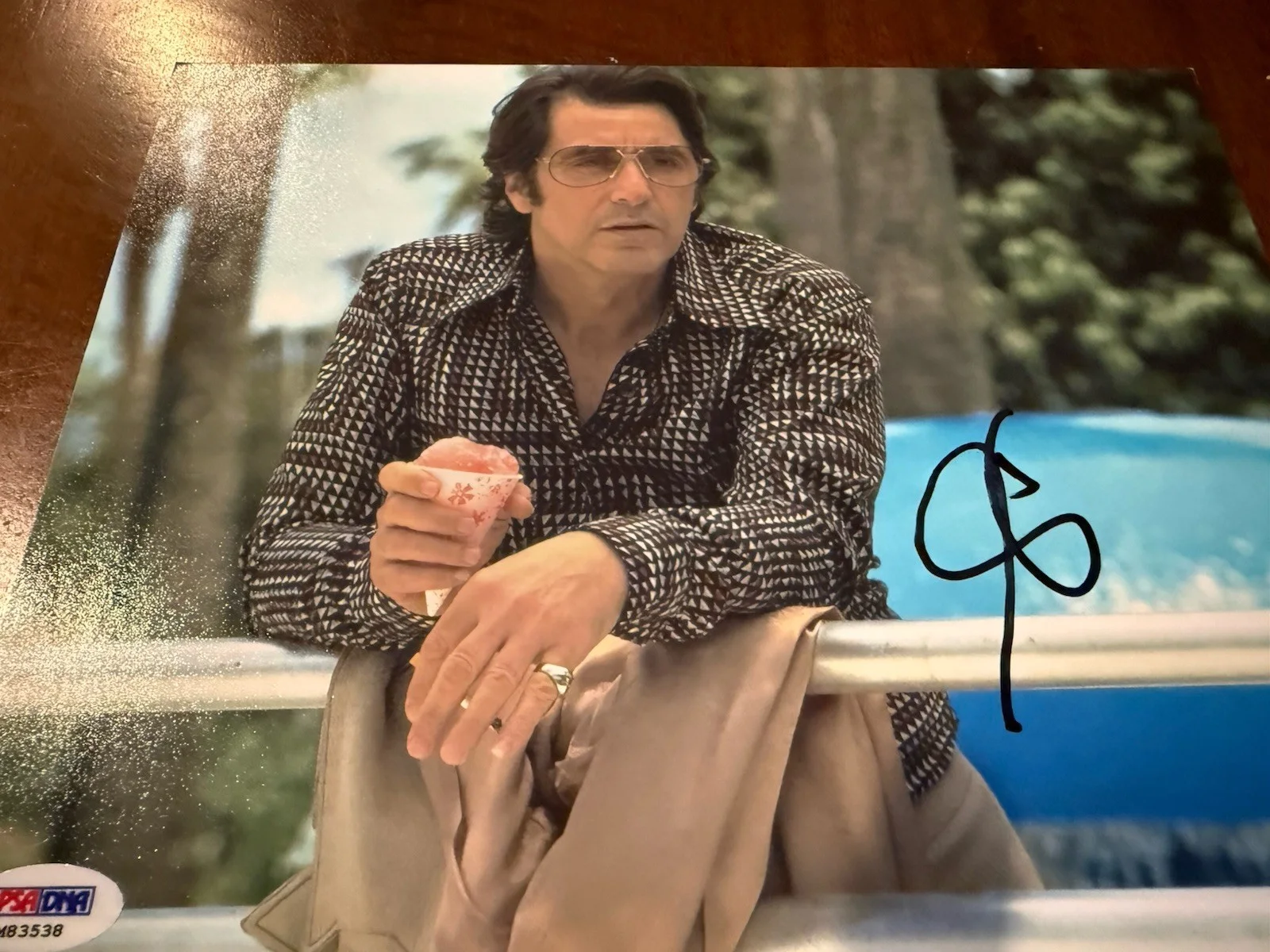 AL PACINO DONNIE BRASCO 8x10 HAND SIGNED IN PERSON AUTOGRAPHED RARE PSA/DNA COA, изображение 2