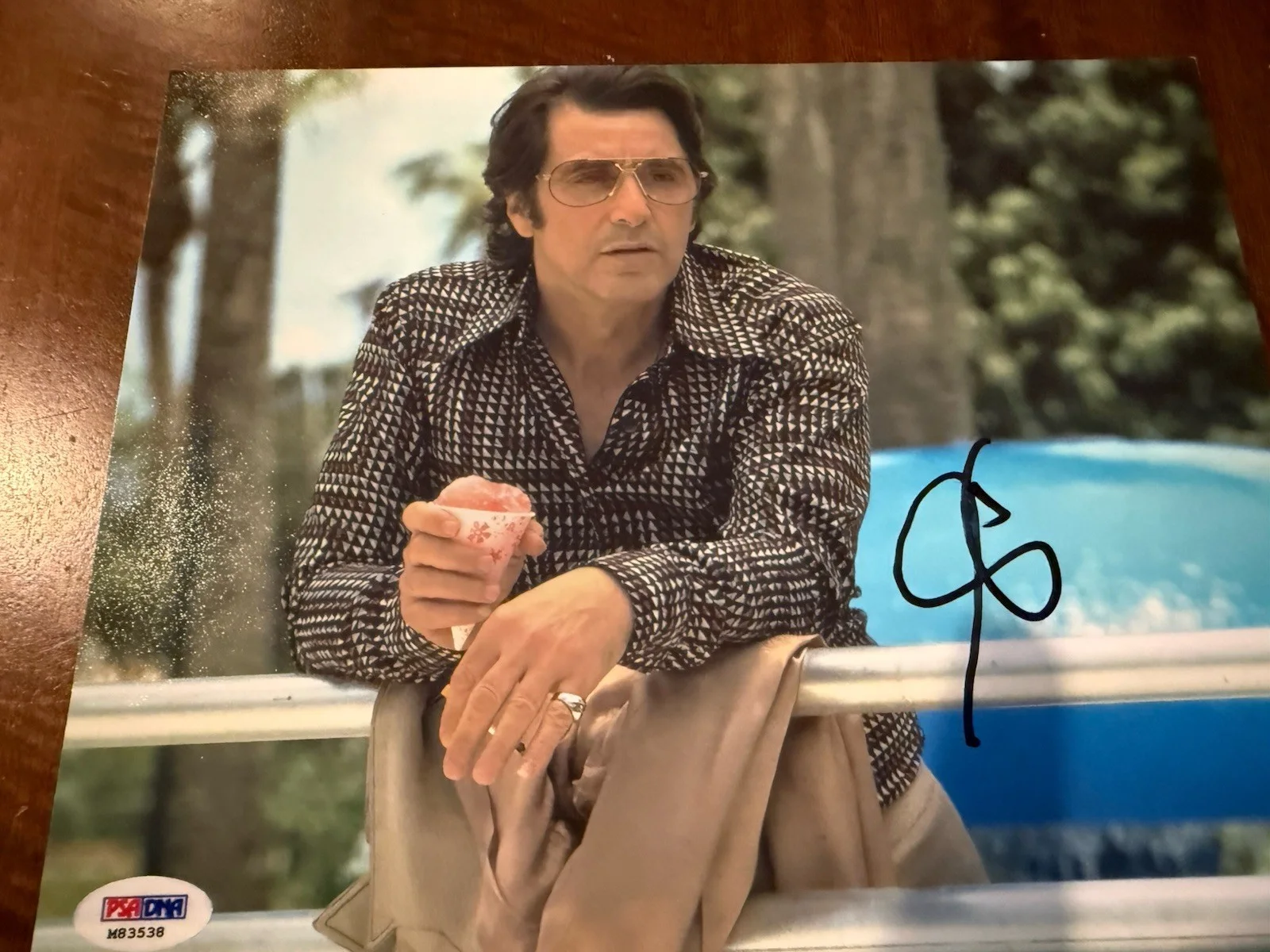 AL PACINO DONNIE BRASCO 8x10 HAND SIGNED IN PERSON AUTOGRAPHED RARE PSA/DNA COA, изображение 3
