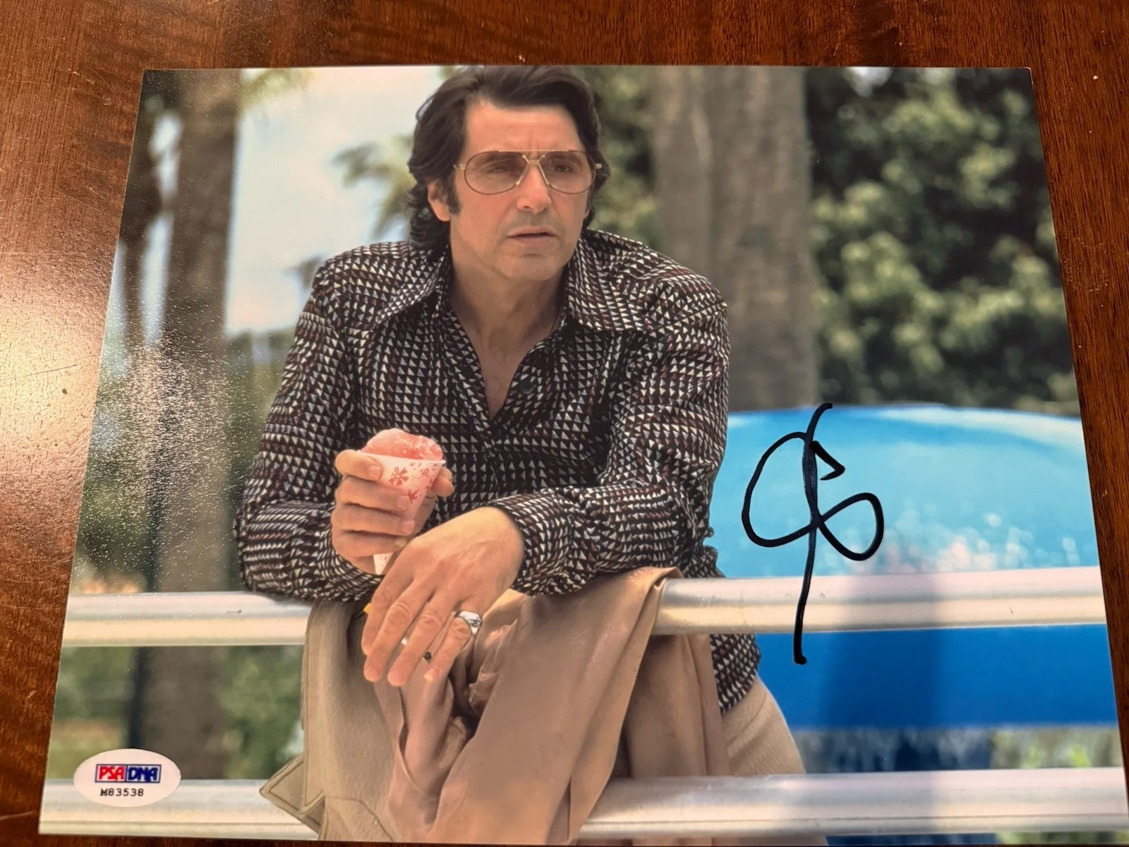 AL PACINO DONNIE BRASCO 8x10 HAND SIGNED IN PERSON AUTOGRAPHED RARE PSA/DNA COA, изображение 4