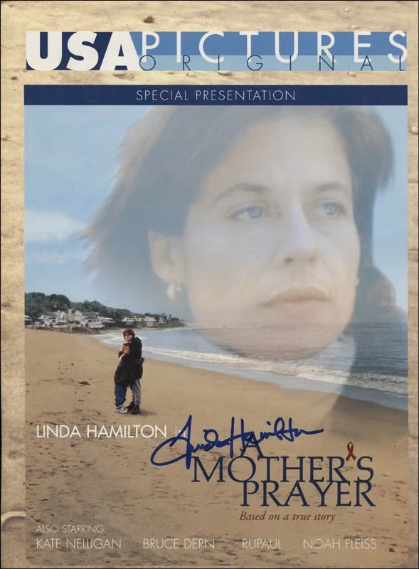 Linda Hamilton — LINDA HAMILTON - ADVERTISEMENT SIGNED