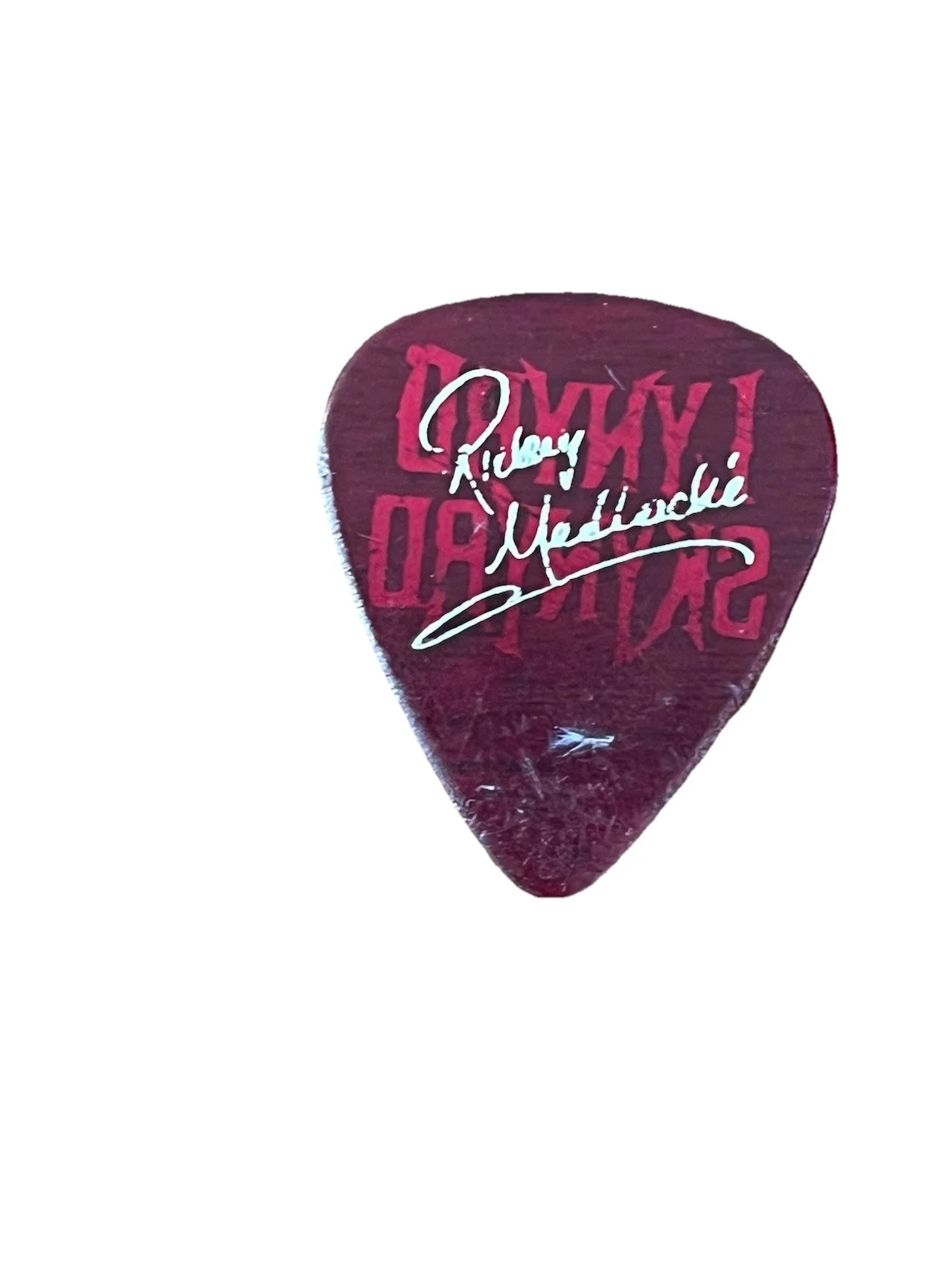 Lynyrd Skynyrd concert tour Rickey Medlocke Guitar Pick, image 2
