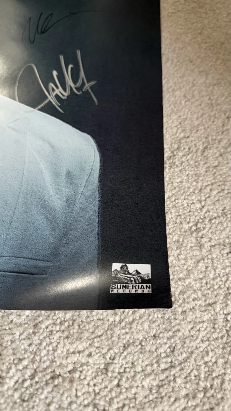 Signed SLEEPING WITH SIRENS Poster Band Kellin Quinn Autographed 18" X 24" Large, изображение 3