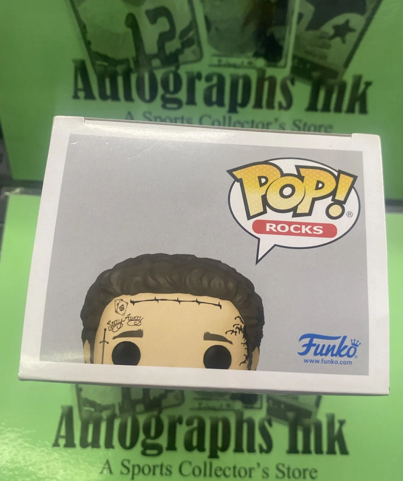 Post Malone Autographed Funko Pop Rocks #253 Music Rare JSA Authenticated FC, изображение 3