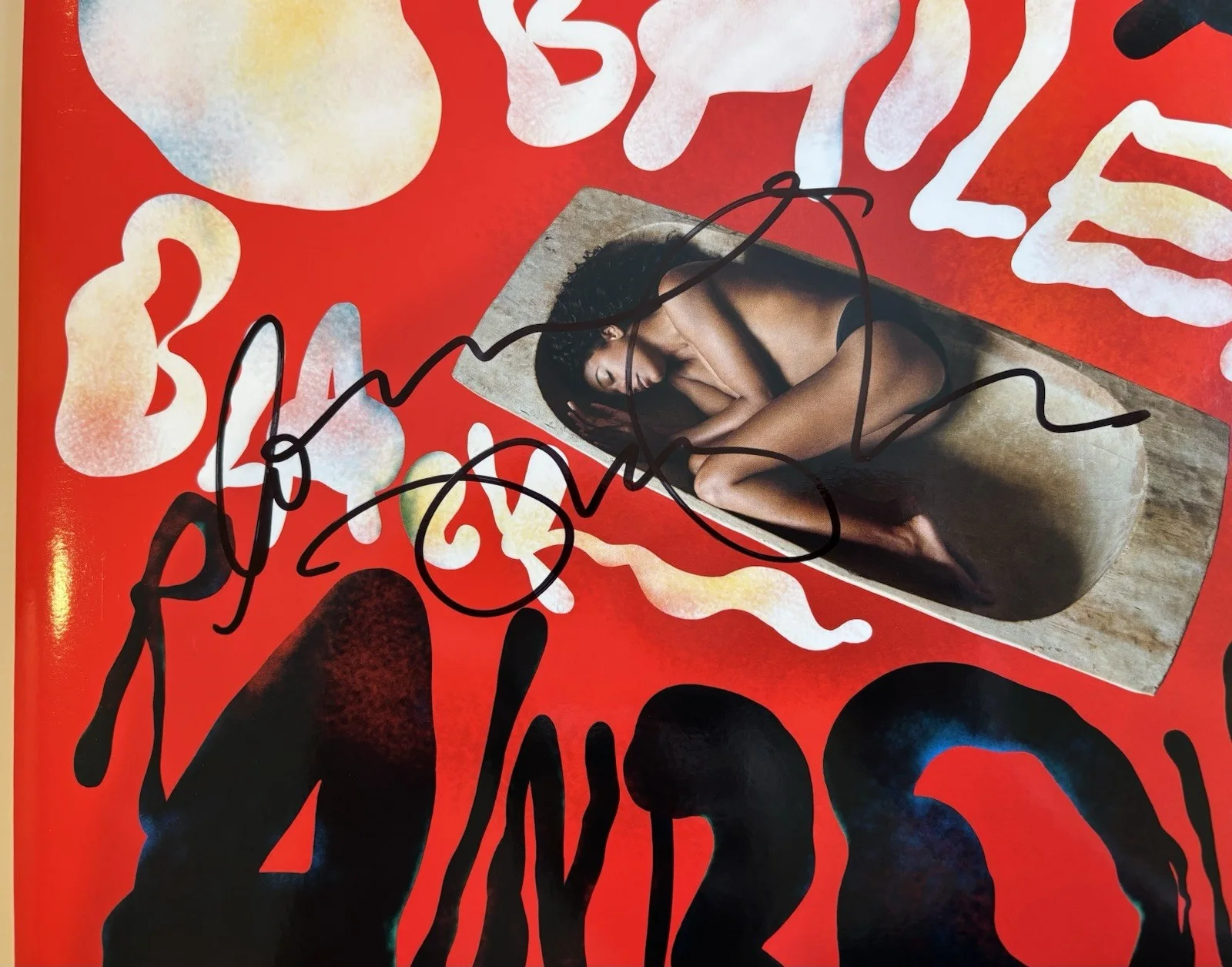 Corinne Bailey Rae Autographed/Signed Black Rainbows Vinyl Album 2LP Exact Proof, изображение 2