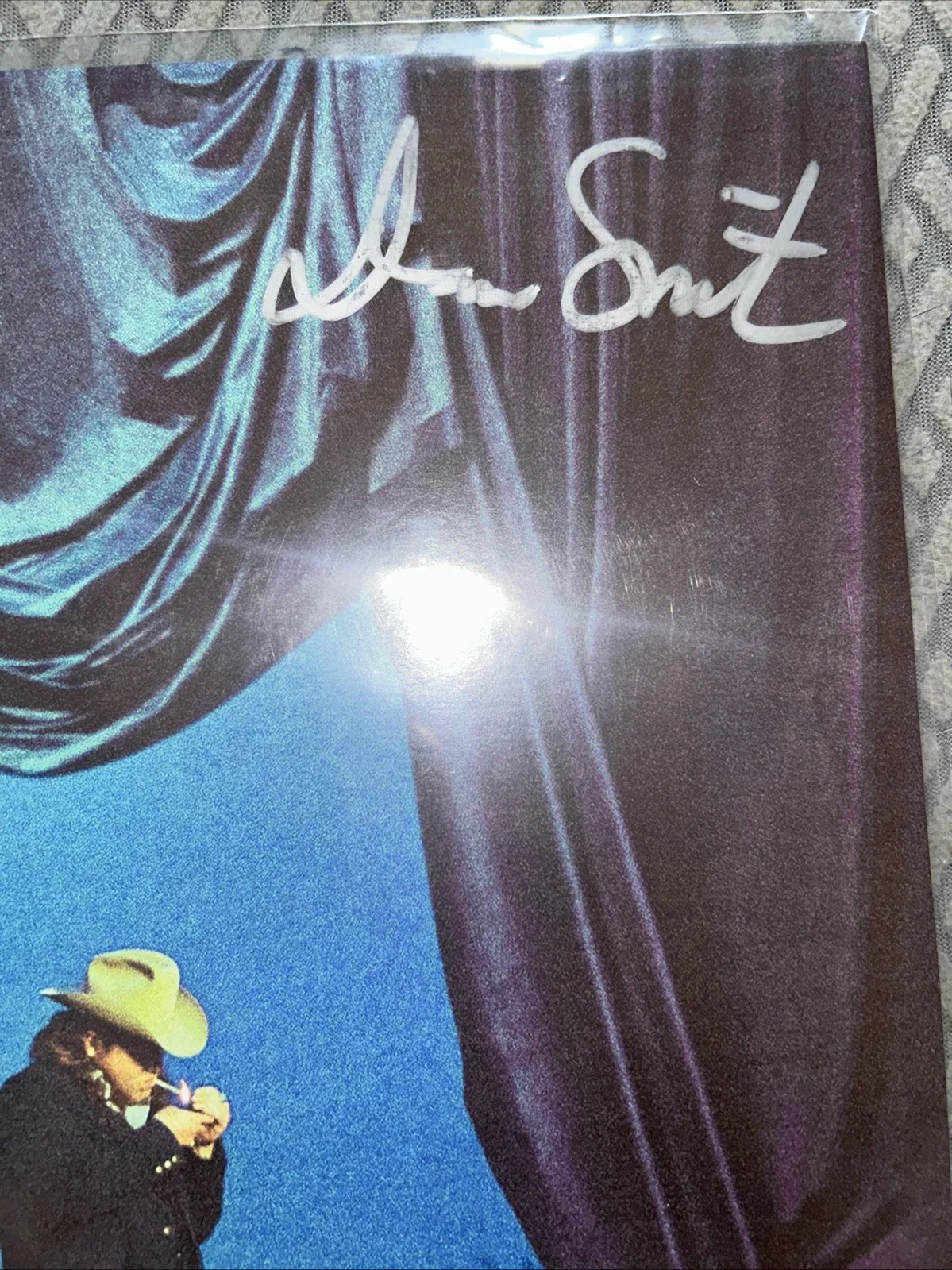 MARCUS KING BAND — MARCUS KING BAND SIGNED DARLING BLUE VINYL RECORD FULL BAND AUTOGRAPH, image 3