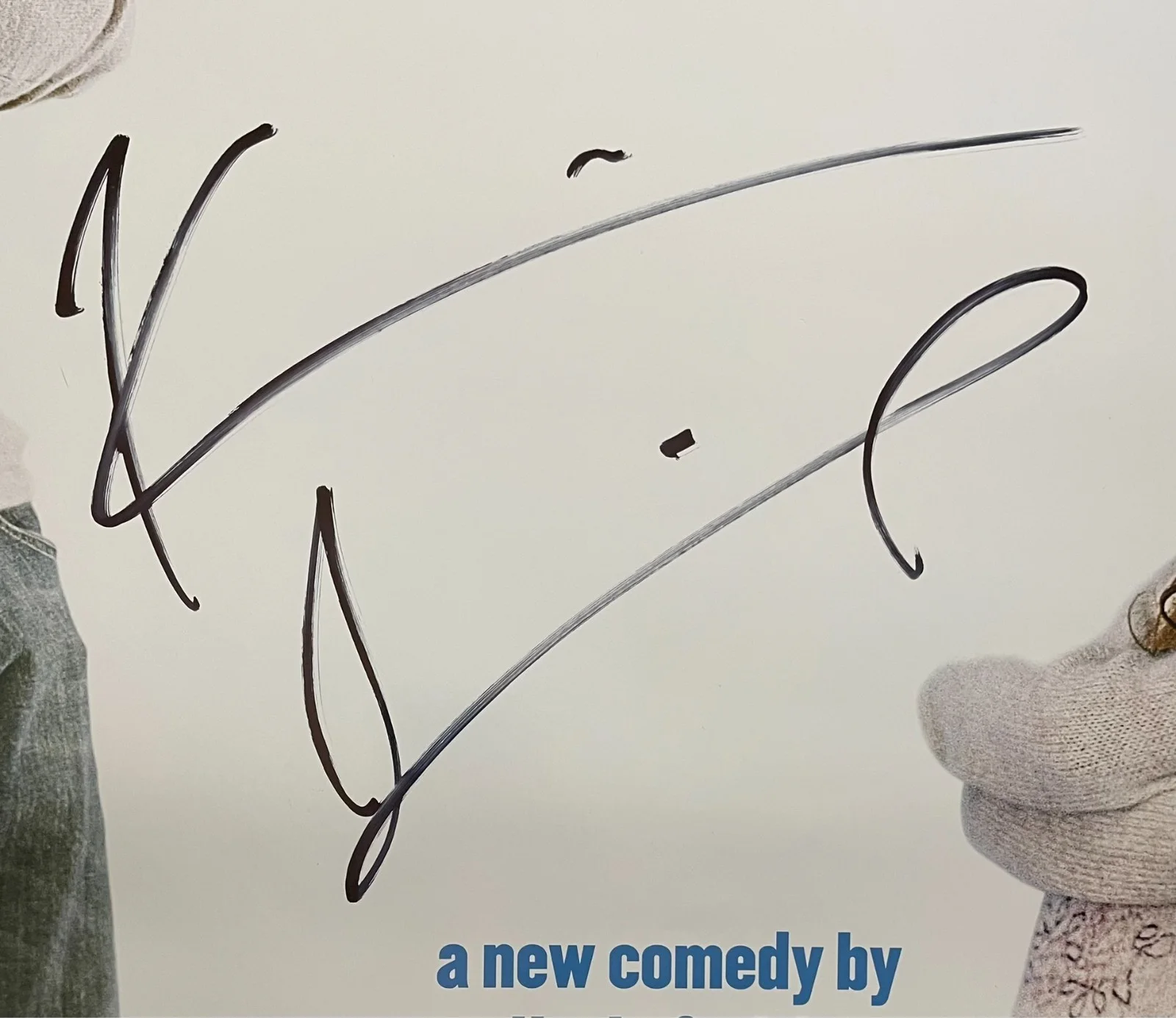 Kevin Smith — Kevin Smith Signed Jersey Girl 27x40 Full Size Double Sided Movie Poster JSA COA, изображение 2