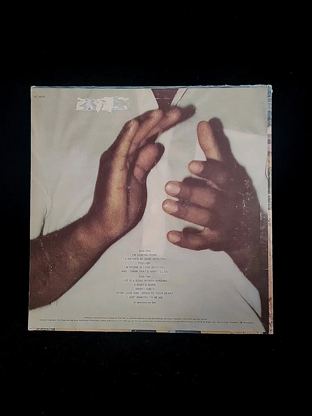 Johnny Mathis Autographed I'm Coming Home Vinyl LP. Signed, image 4