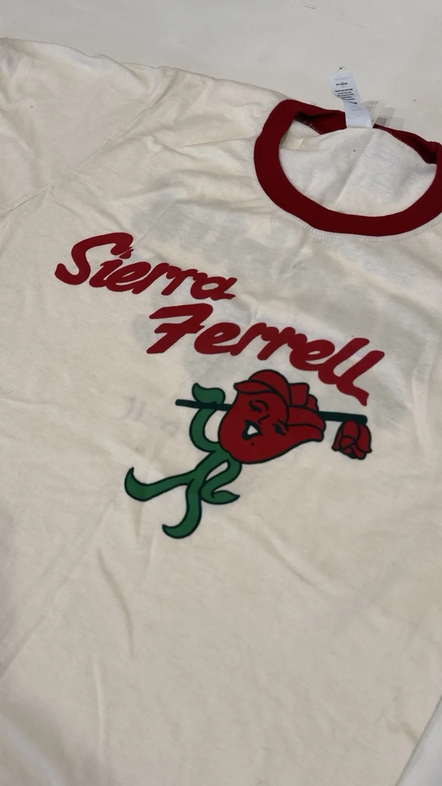Sierra Ferrell Hand Signed Autograph Rambling Rose Concert T Shirt Woman' Sz Sm, изображение 3