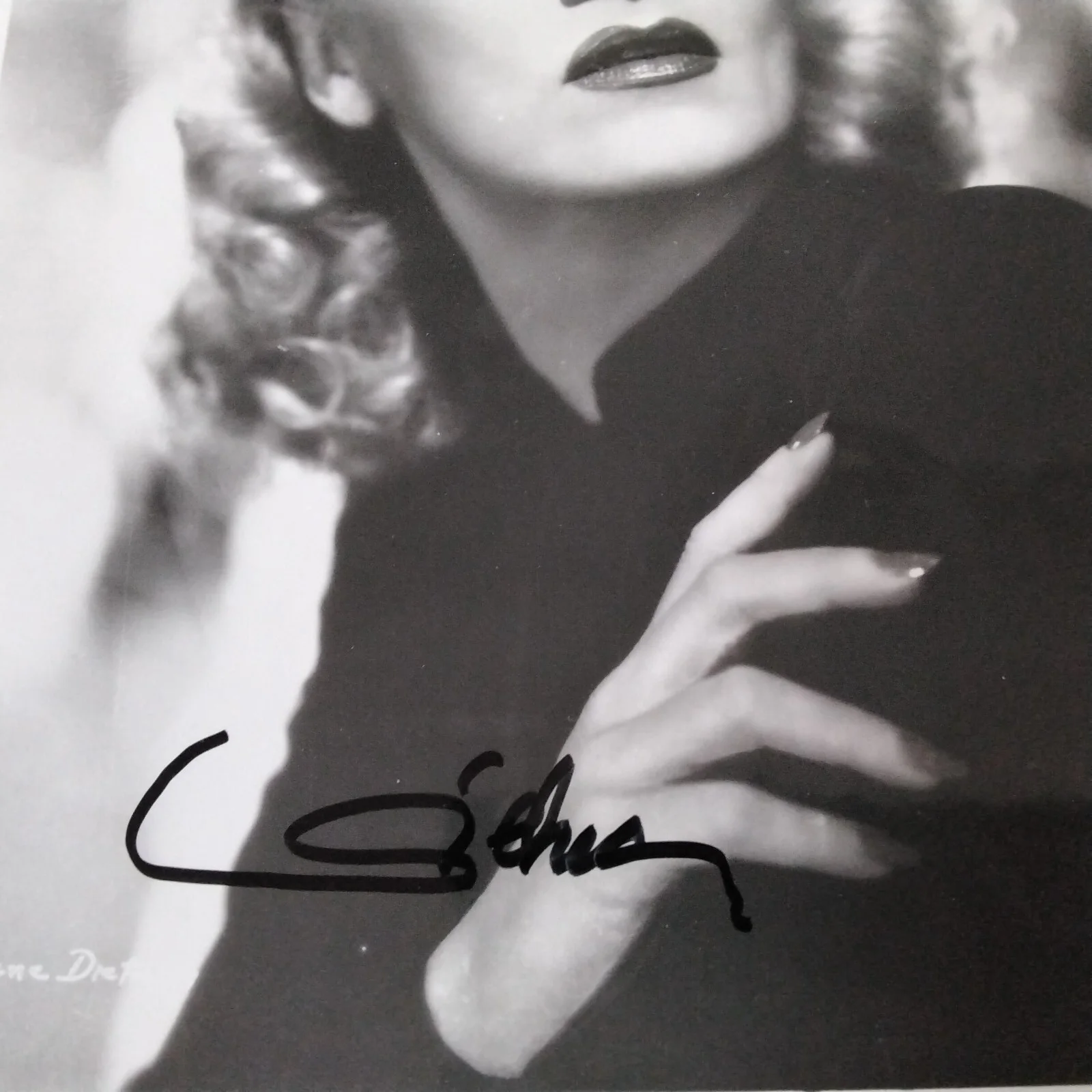 Marlene Dietrich SIGNED Photo Movie Actress Morocco Blue Angel Touch of Evil, изображение 2