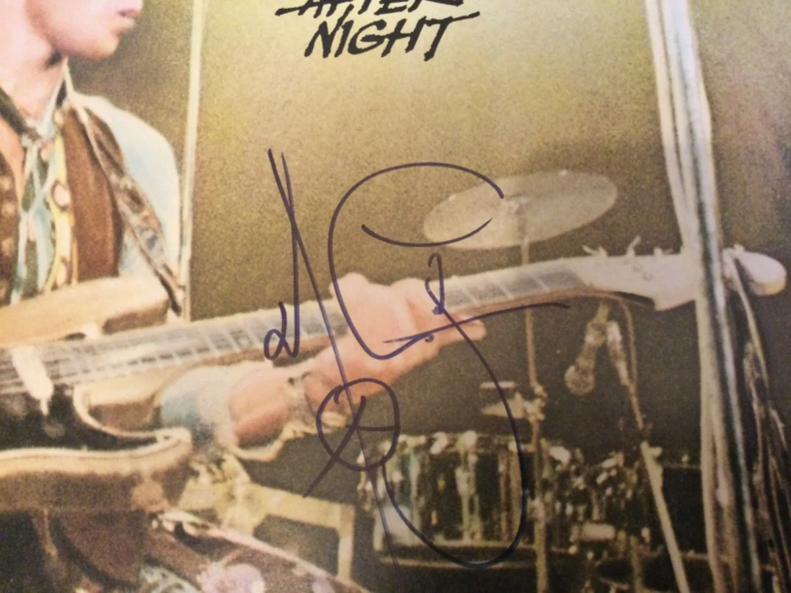 Nils Lofgren - Signed - Night After Night 1977 2LP Record A&M 3707 - Nils & Tom, изображение 2