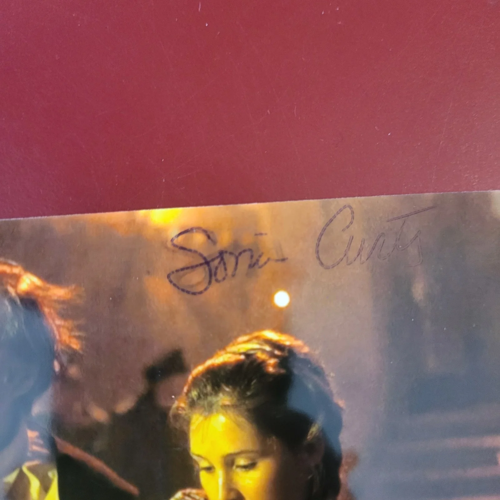 Sonia Curtis — Sonia Curtis As Peasant Gil The Monster Squad Hand Signed 4x6 Autograph, image 2