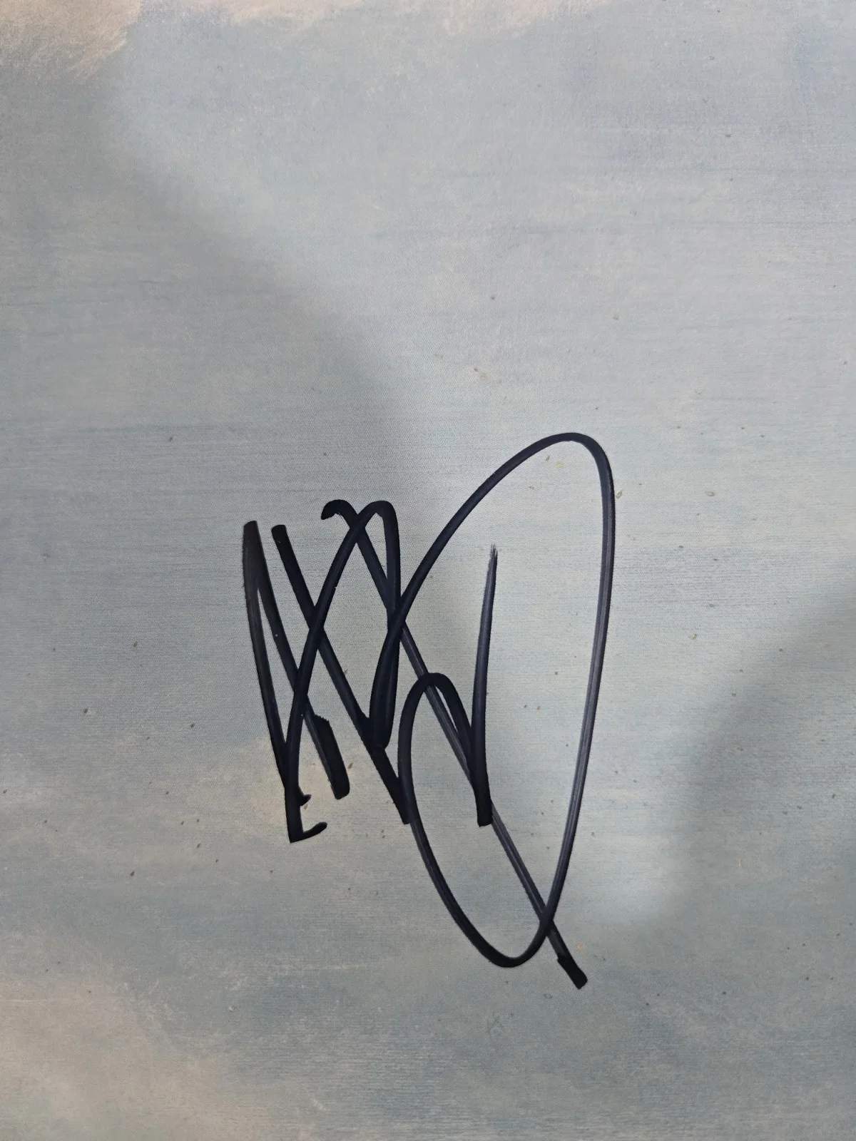 Alton Brown — ALTON BROWN Chicken With Bowler Good Eats SIGNED Poster 24x24, image 3
