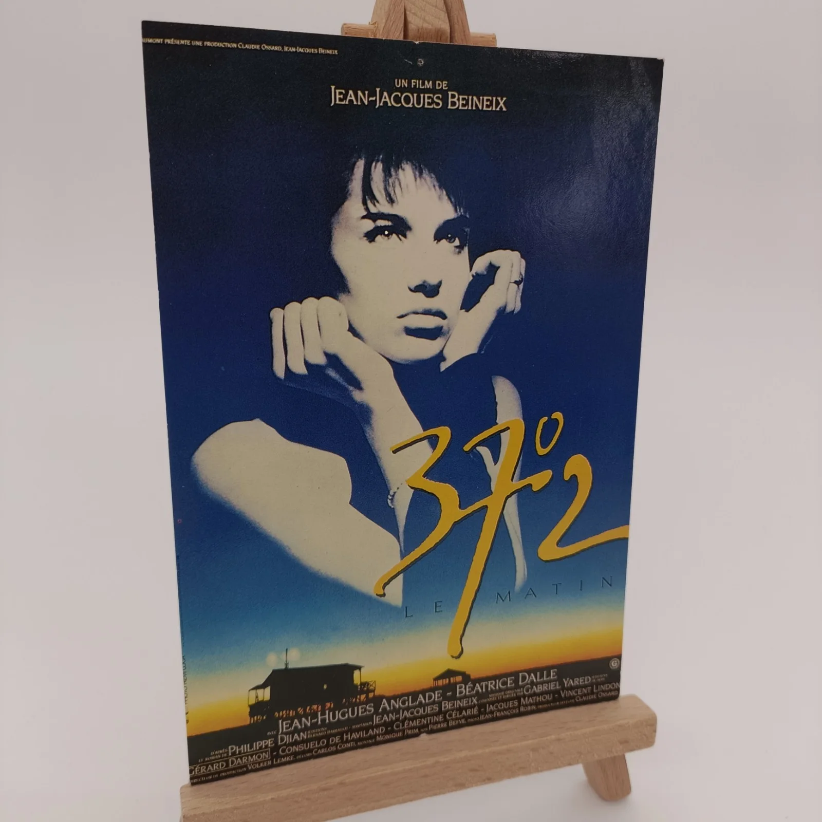 French Cinema Postcard for Betty Blue 37'2 le Matin 1986 Gaumont - Dalle Anglade, изображение 2