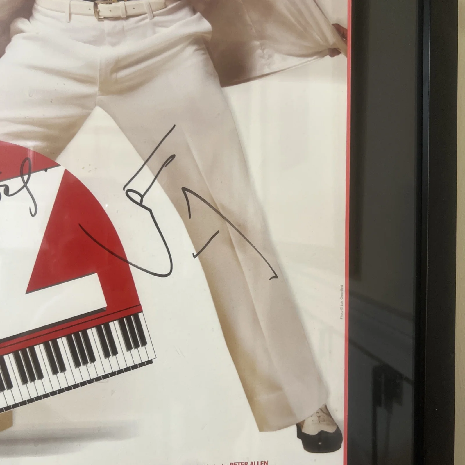 HUGH JACKMAN — HUGH JACKMAN Poster THE BOY FROM OZ BROADWAY Signed AUTOGRAPHED Stefanie Block, image 2