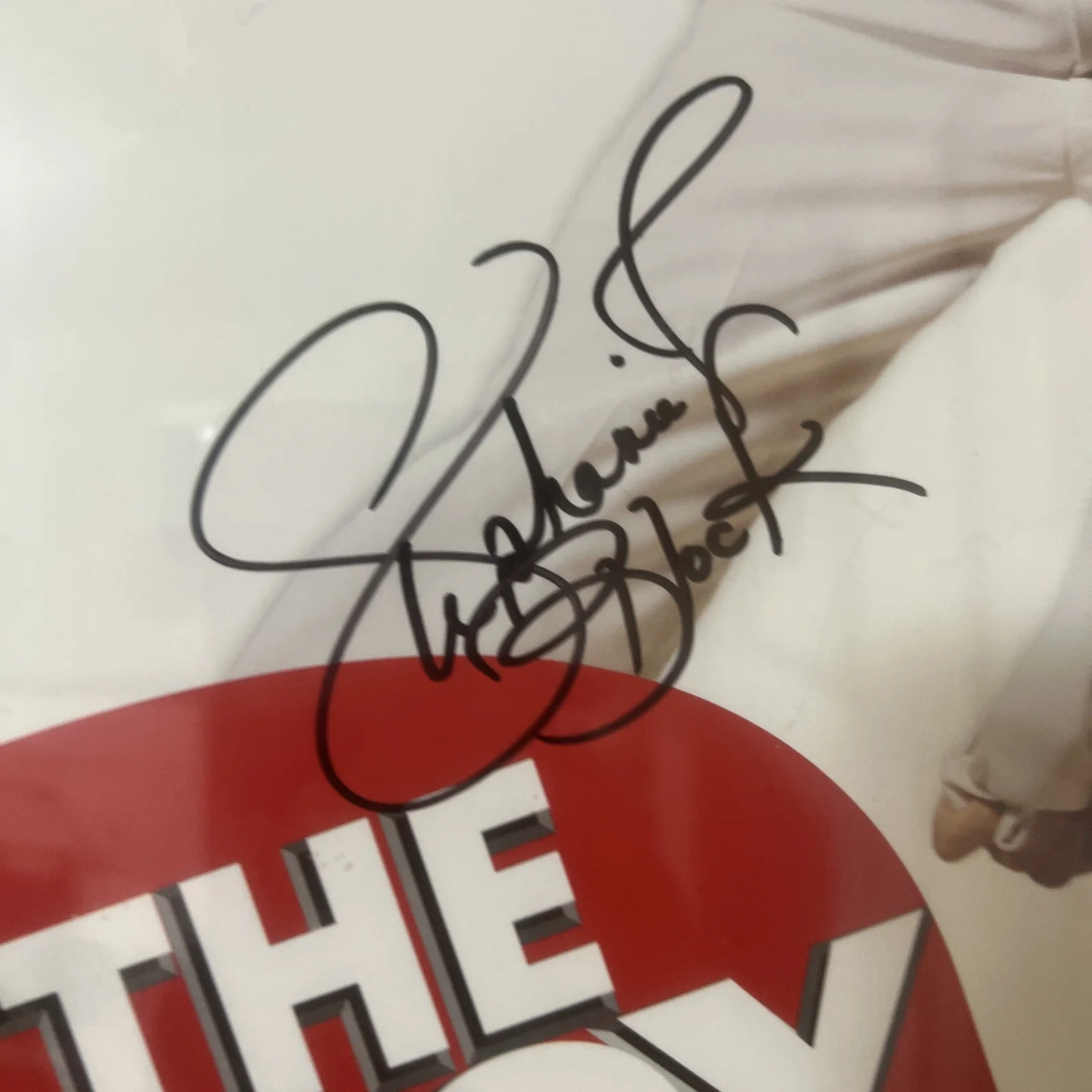 HUGH JACKMAN — HUGH JACKMAN Poster THE BOY FROM OZ BROADWAY Signed AUTOGRAPHED Stefanie Block, image 3