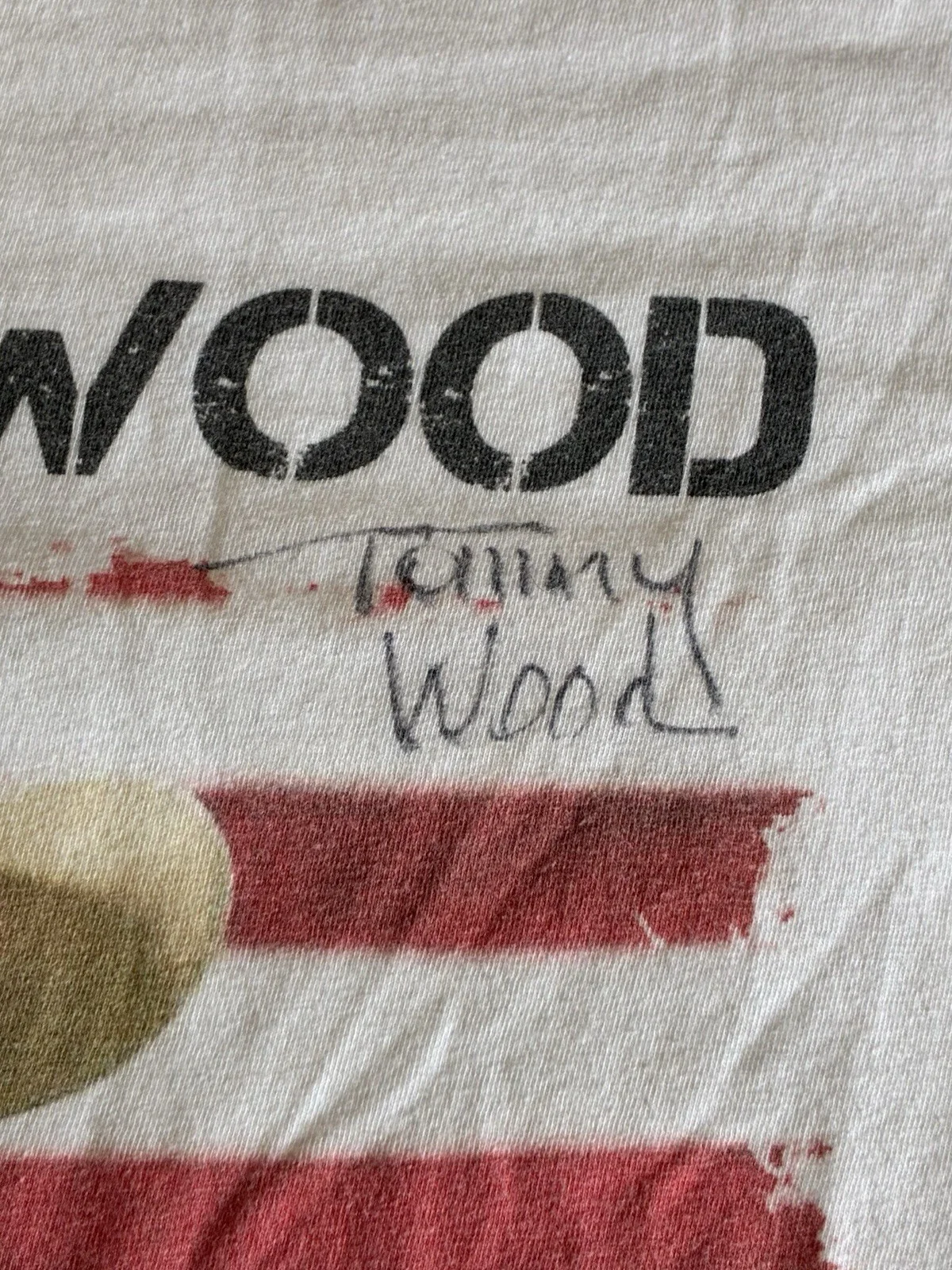 Tommy Wood Country Music Concert Tee Sz Large Autograph Ruckersville, VA, изображение 4