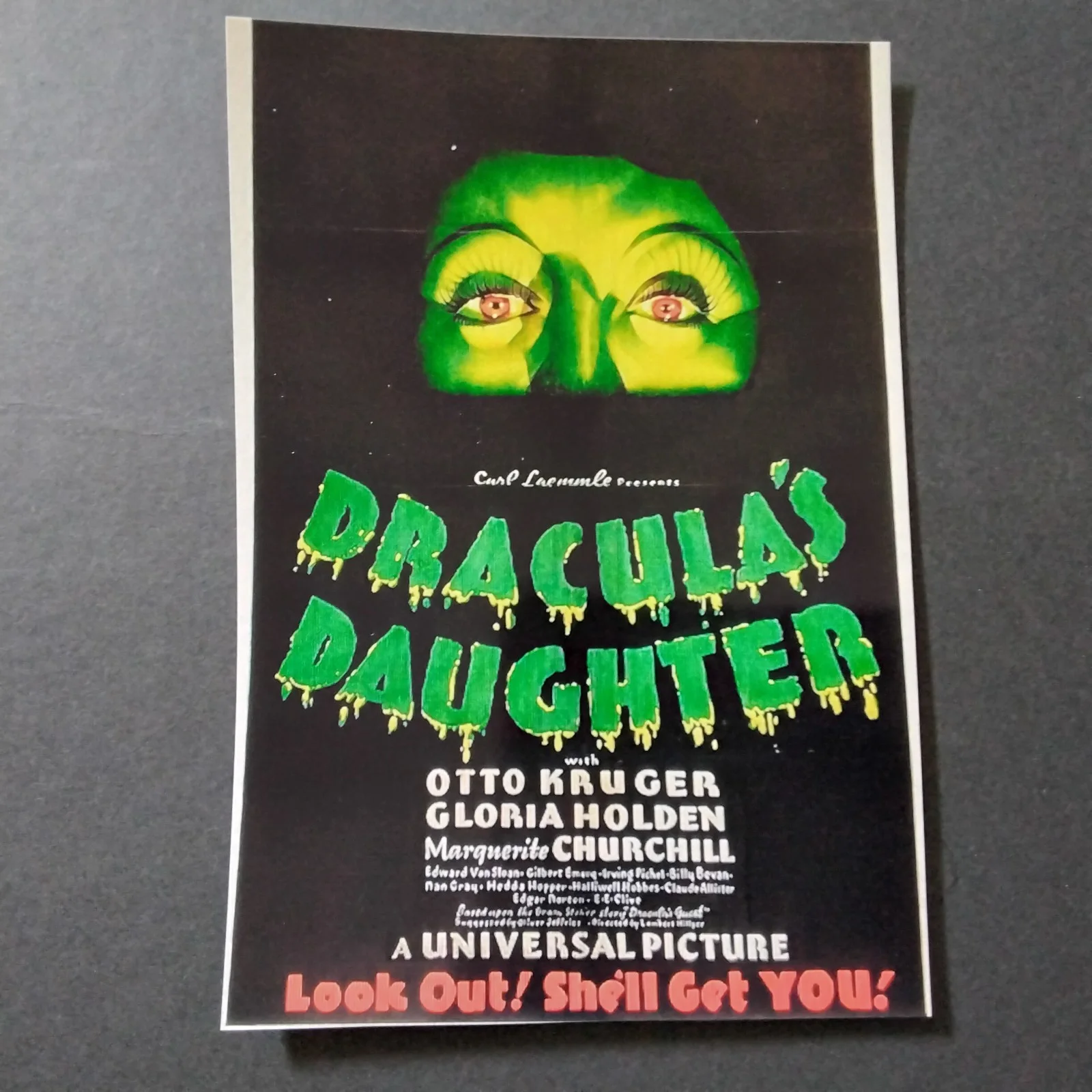 Marguerite Churchill SIGNED Paper Photo Movie Actress Dracula Daughter Big Trail, изображение 5