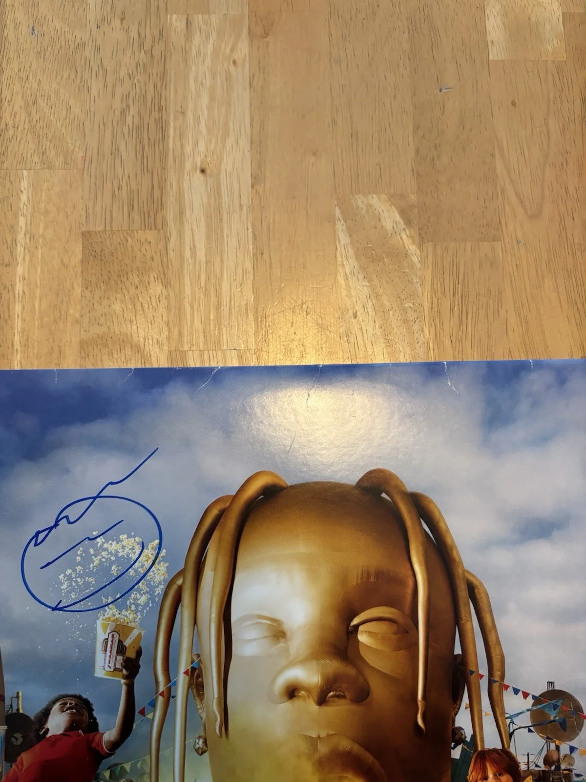 Travis Scott Signed Autographed ASTROWORLD Vinyl JSA Loa Cactus Jack, image 4