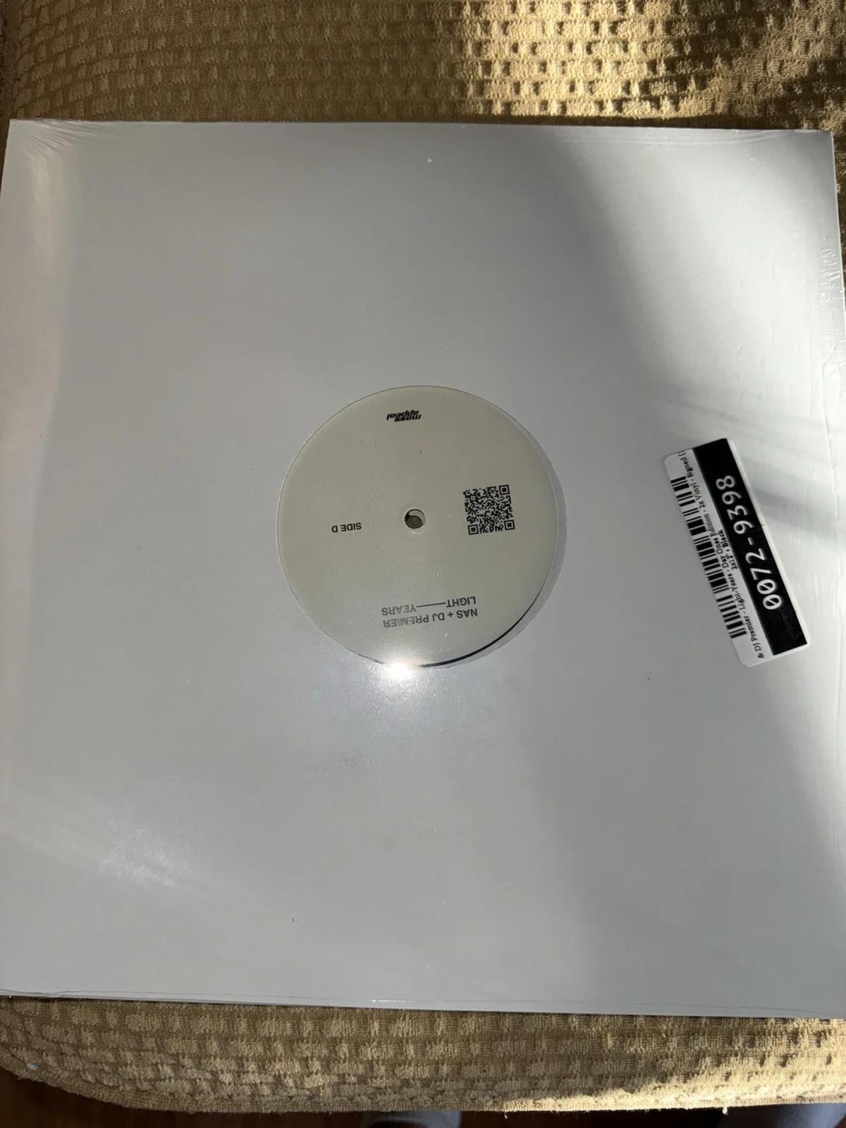 Nas & DJ Premier Light Years Day Ones Edition 2X Signed Vinyl Limited /1000, изображение 3