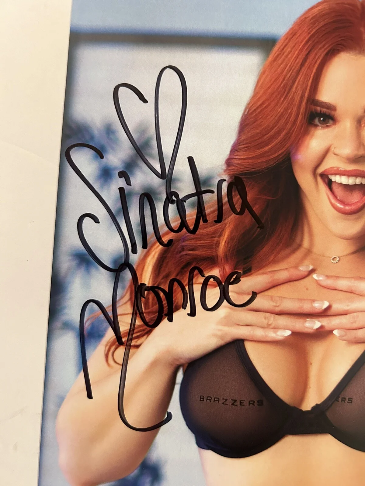 Sinatra Monroe Signed 8x10 Photo Autograph, image 2