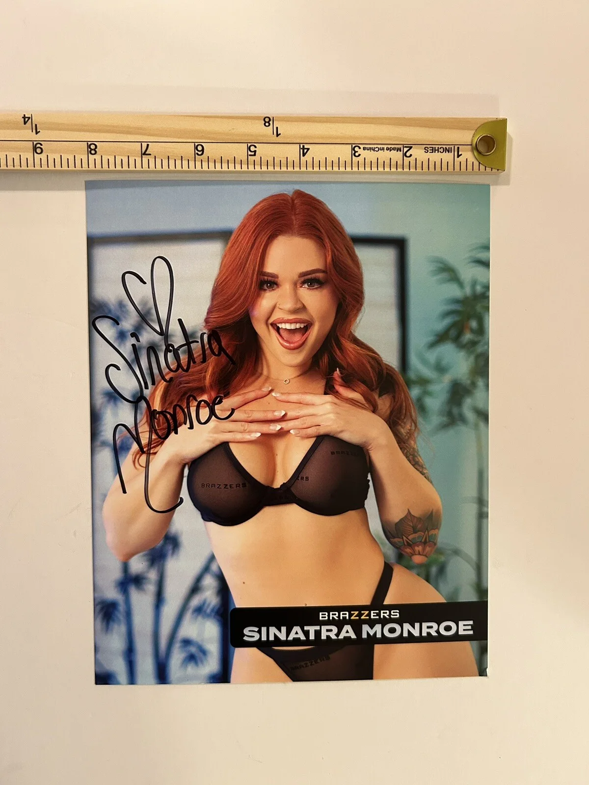 Sinatra Monroe Signed 8x10 Photo Autograph, image 4