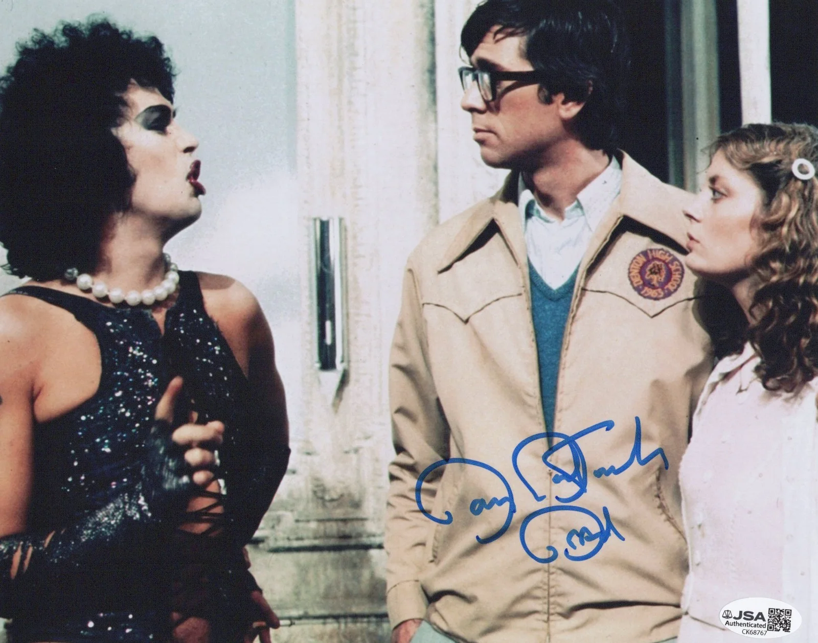 Barry Bostwick — Rocky Horror Picture Show 8x10 photo of Brad signed by Barry Bostwick JSA COA