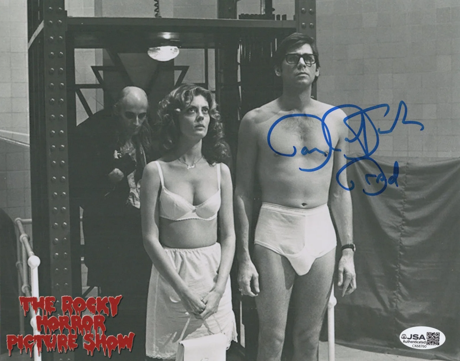 Barry Bostwick — Rocky Horror Picture Show 8x10 photo of Brad signed by Barry Bostwick JSA COA