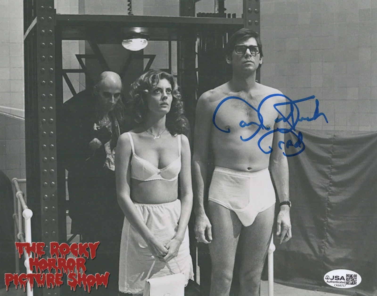 Barry Bostwick — Rocky Horror Picture Show 8x10 photo of Brad signed by Barry Bostwick JSA COA