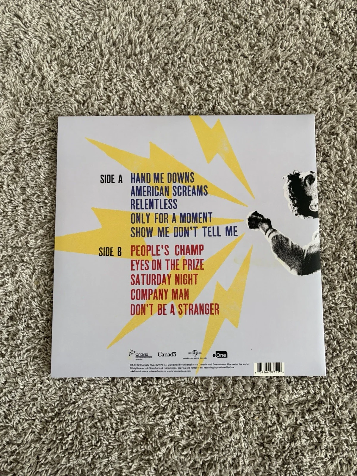 The Arkells - Band SIGNED "Rally Cry" Vinyl Record - Brand New, изображение 2