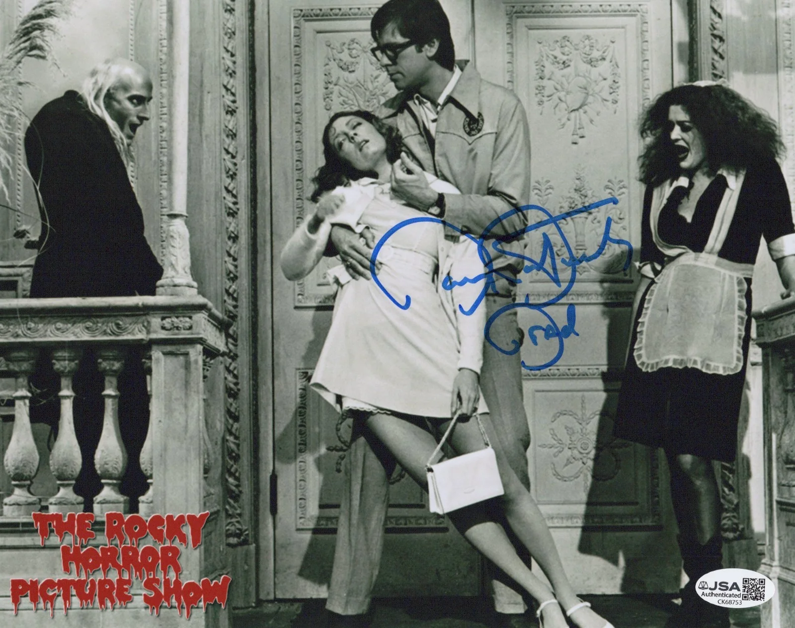 Barry Bostwick — Rocky Horror Picture Show 8x10 photo of Brad signed by Barry Bostwick JSA COA