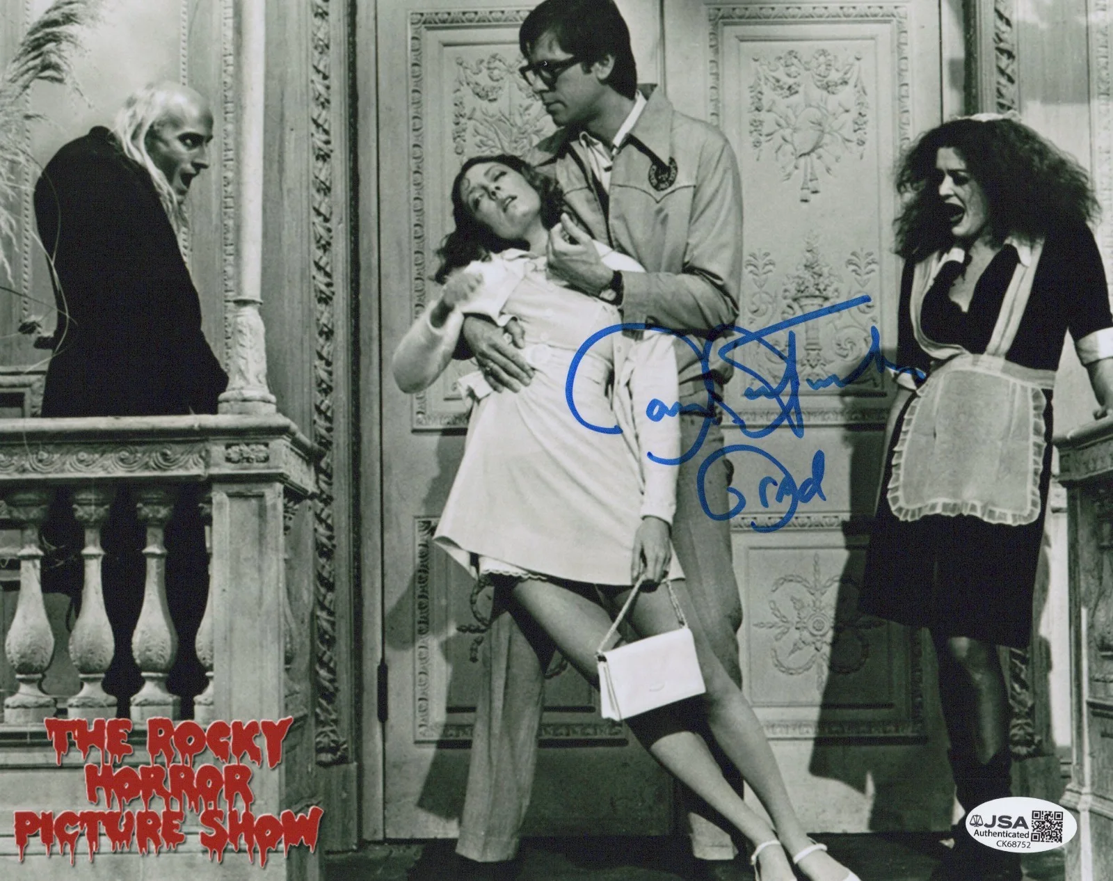 Barry Bostwick — Rocky Horror Picture Show 8x10 photo of Brad signed by Barry Bostwick JSA COA