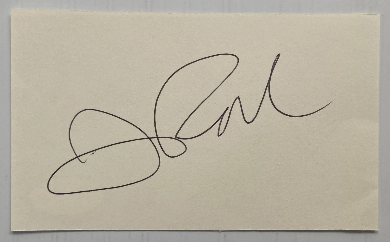 Jake Paul — Boxer Influencer Jake Paul Signed Autograph 3x5 Cut Signature - JSA - FREE S&H!, image 2
