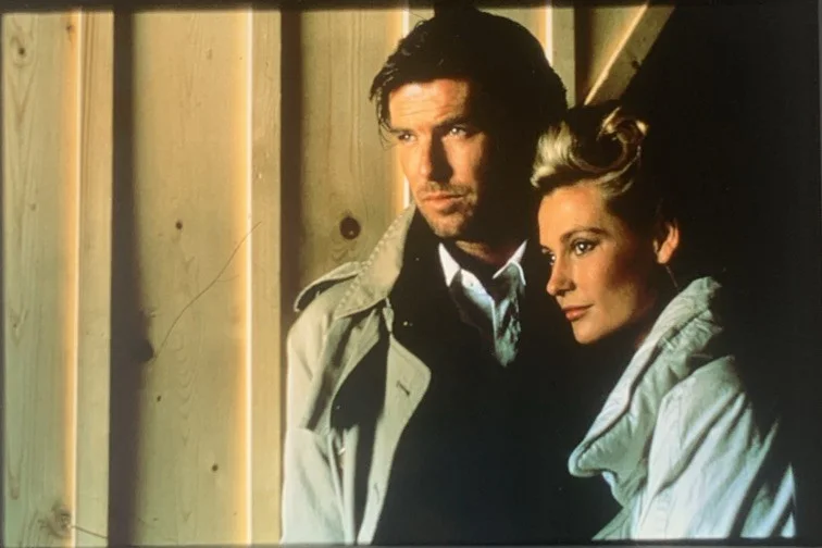 TAFFIN Pierce Brosnan Alison Doody 1988 35mm Publicity Slides x2, image 2