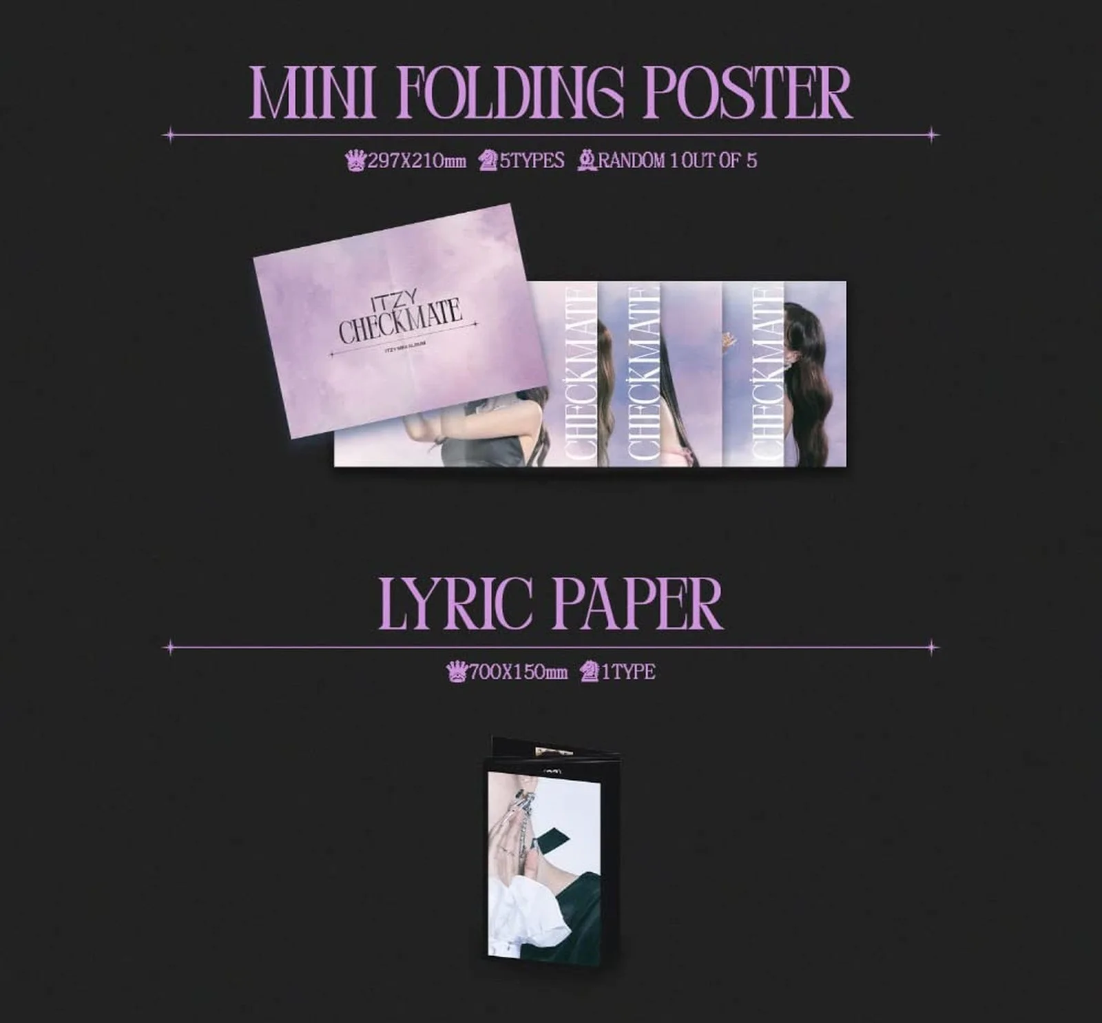Dreamus ITZY - CHECKMATE STANDARD EDITION Album+Pre-Order Benefit (Random ver..., image 4