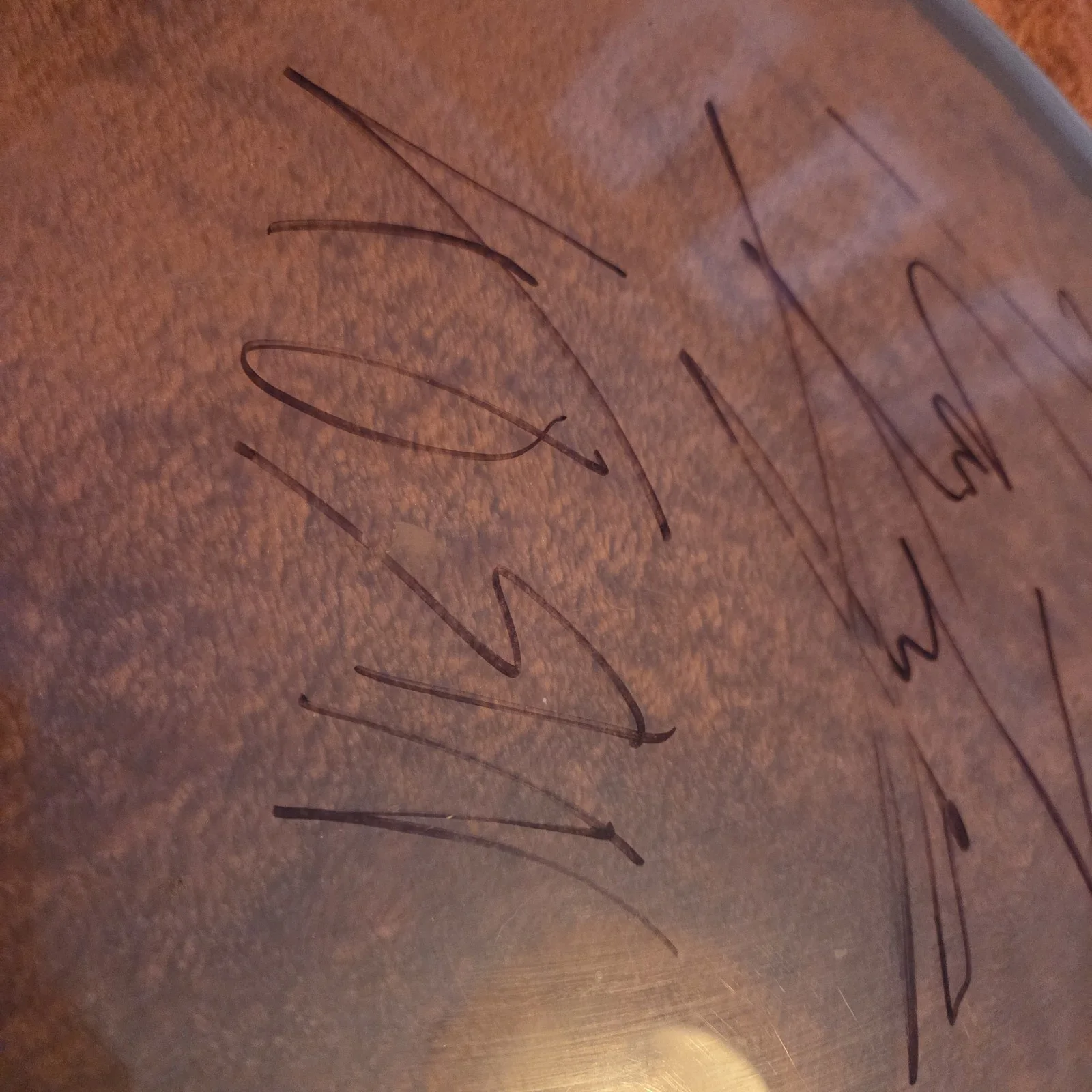 Korn Signed REMO Weatherking Ambassador Drumhead, image 4