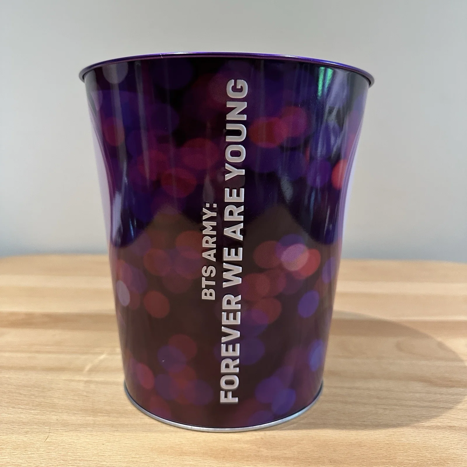 BTS ARMY: FOREVER WE ARE YOUNG - 2025 Cinema Exclusive Popcorn Bucket, image 2