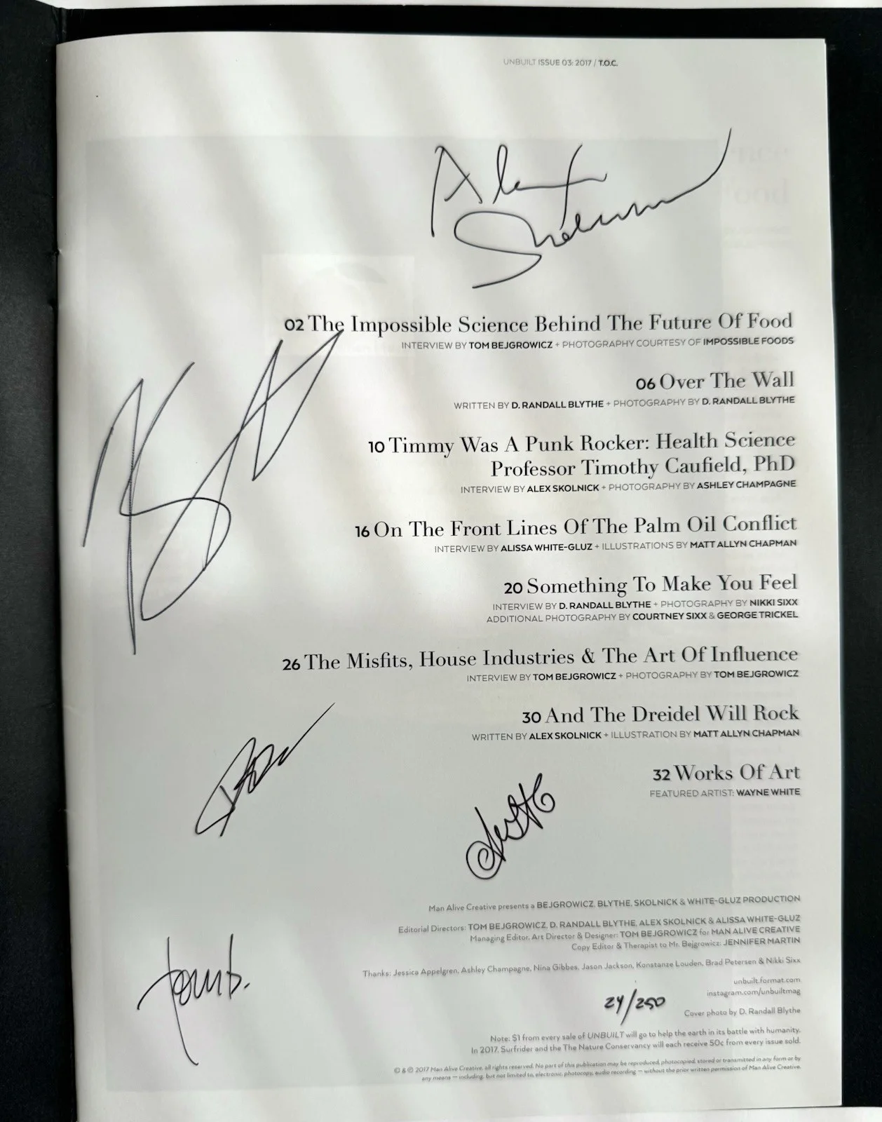 SIGNED Magazine By Randy Blythe-Alyssa White-Glüz- Nikki Sixx And More, image 3