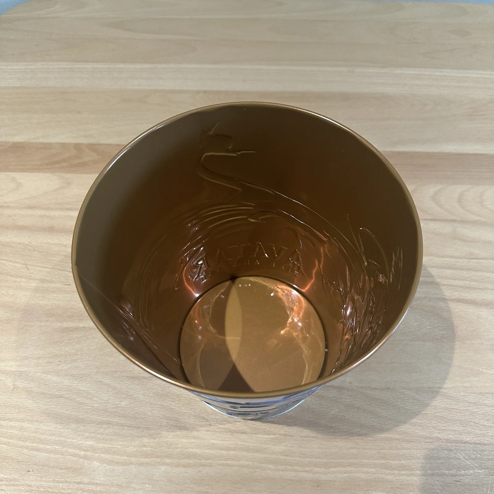 AVATAR-Fire And Ash, 2025 Cinema Exclusive Popcorn Bucket, Embossed, Metal Blue, image 3