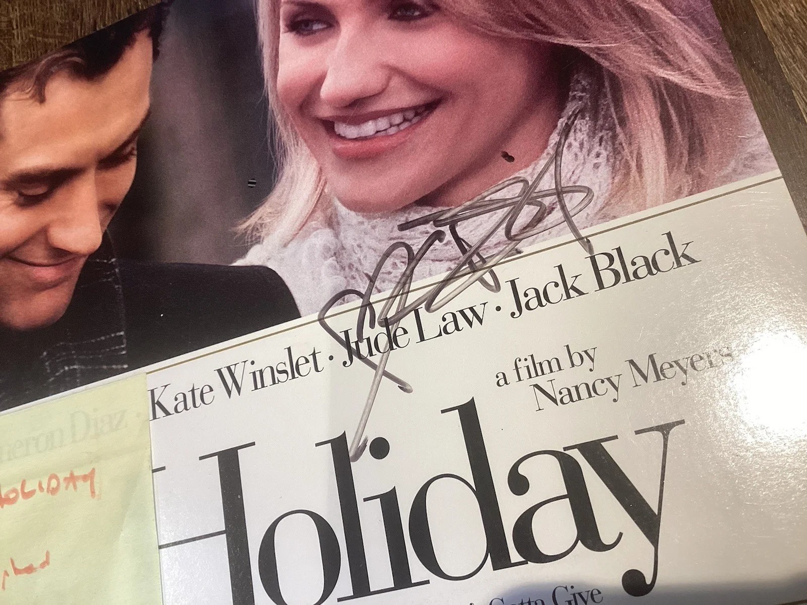 KATE WINSLET & CAMERON DIAZ Hand Signed 2006 The Holiday Original Press Packs, изображение 3