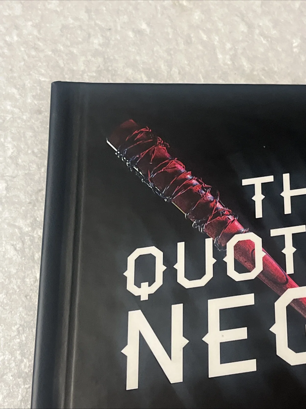 The Quotable Negan Kirkman Signed Edition #818/1000 Sold Out The Walking Dead, image 2