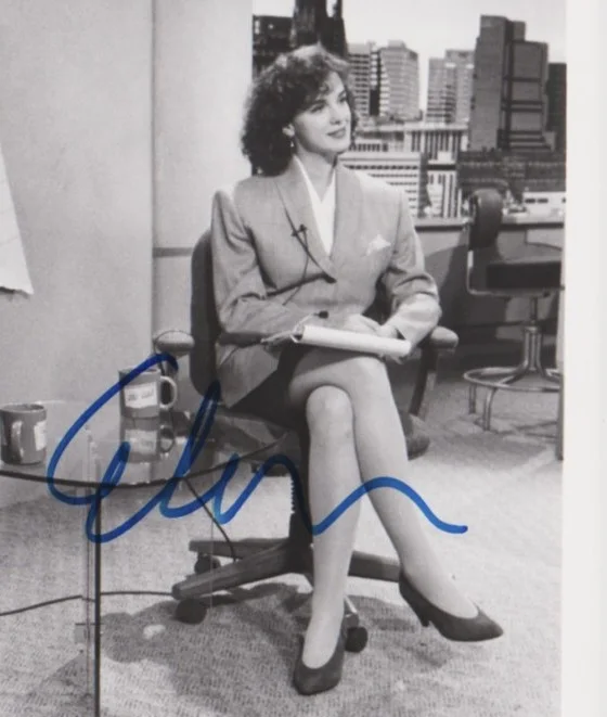 ELIZABETH PERKINS signed HE SAID SHE SAID 8x10 uacc rd coa ORIG '91 KEVIN BACON, image 2