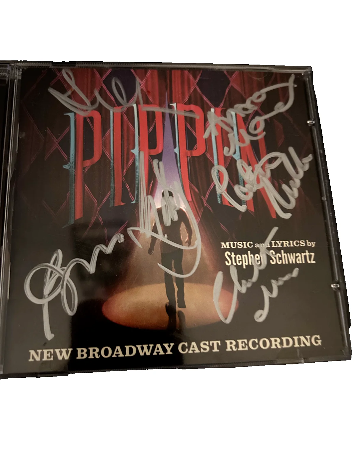 Pippin OBC SIGNED CD Original Cast Stephen Schwartz Miller Martin Thomas, image 2