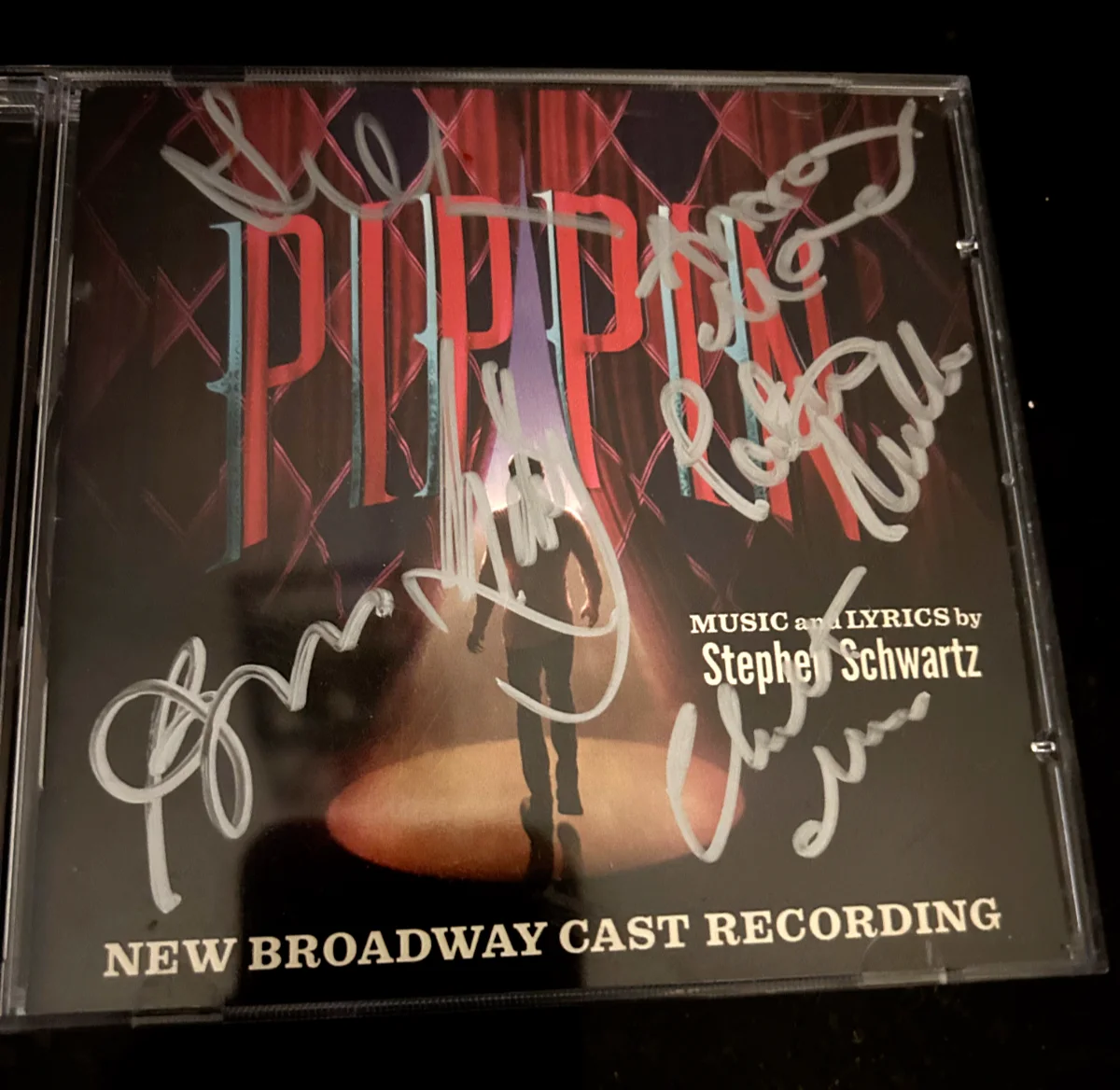 Pippin OBC SIGNED CD Original Cast Stephen Schwartz Miller Martin Thomas, image 3